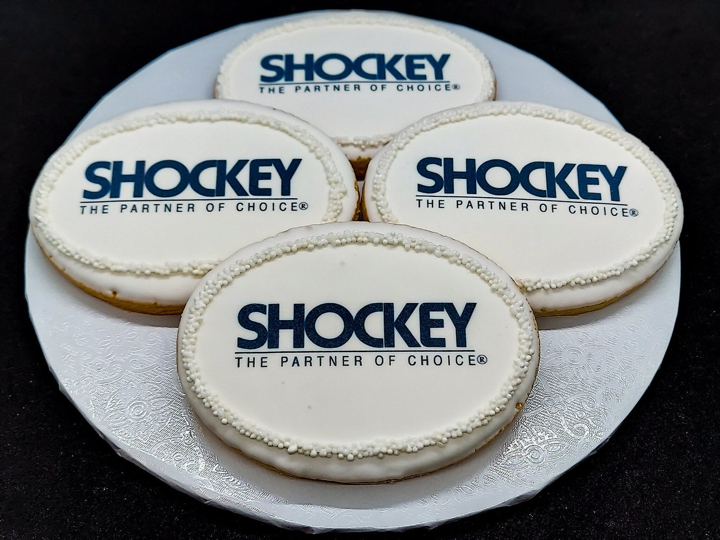 Custom Logo Cookies (100)