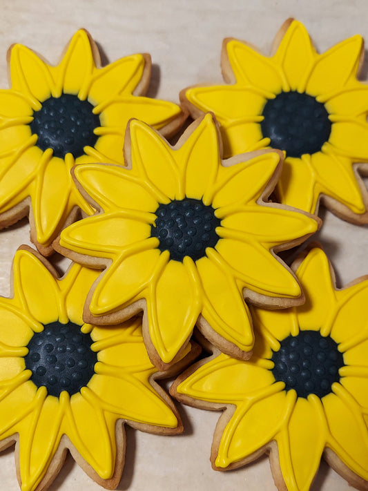 Daisy/Sunflower Cookies (1 dozen)