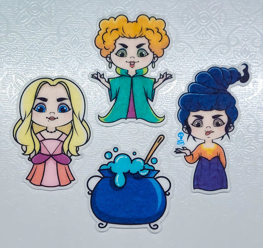 Edible Cupcake Toppers (Bunch of Hocus Pocus #1)