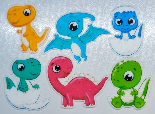 Edible Cupcake Toppers (Dinosaurs #1)