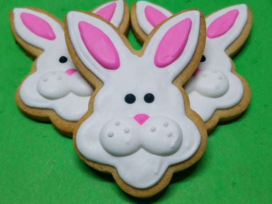 Easter Bunny Rabbit Cookies (1 Dozen)