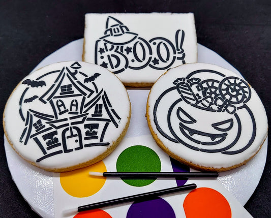 Paint-Your-Own Halloween Cookies (1 Dozen)