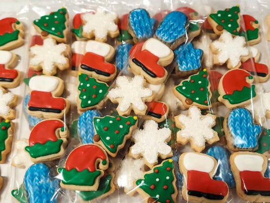 Mini Holiday Variety Cookies (5 in a Bag)