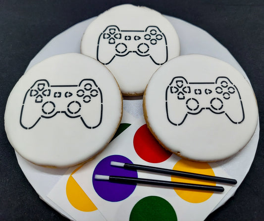 Paint-Your-Own Video Game Cookies (1 Dozen)