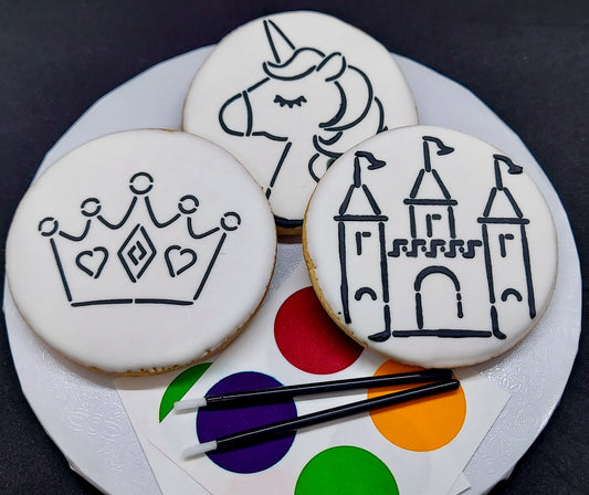 Paint-Your-Own Fairytale Cookies (1 Dozen)