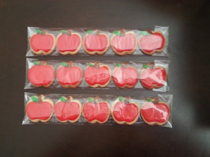 Mini Apple Cookies (5 in a Bag)
