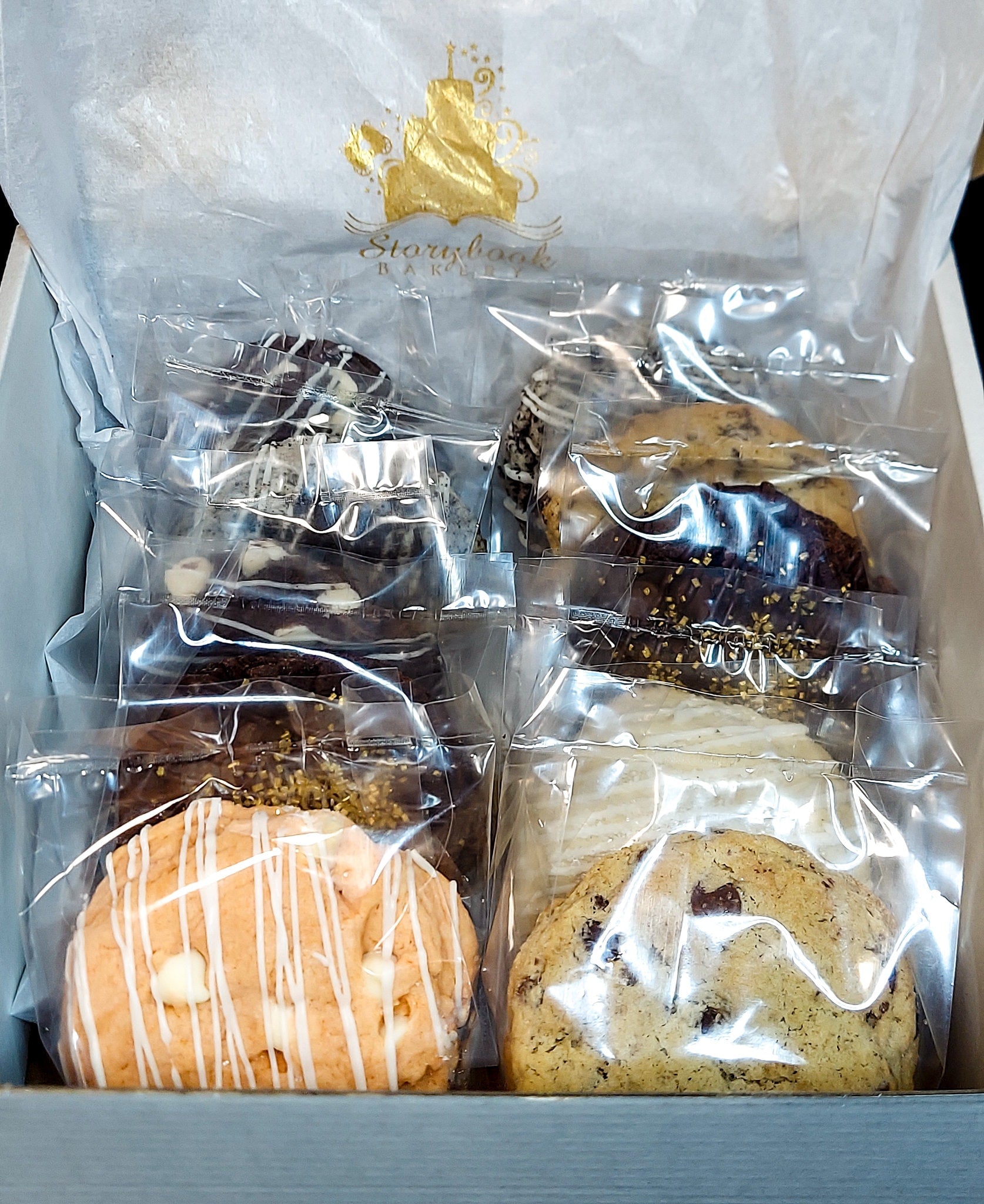 Cookie Gift Box - 1 Dz Cookies (5 Boxes)
