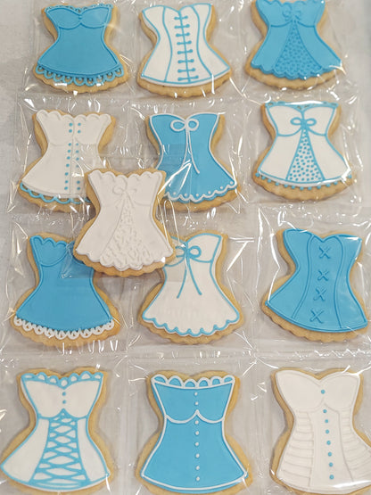 Corset Lingerie Cookies (1 dozen)