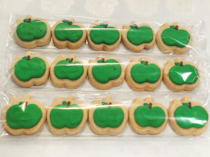 Mini Apple Cookies (5 in a Bag)
