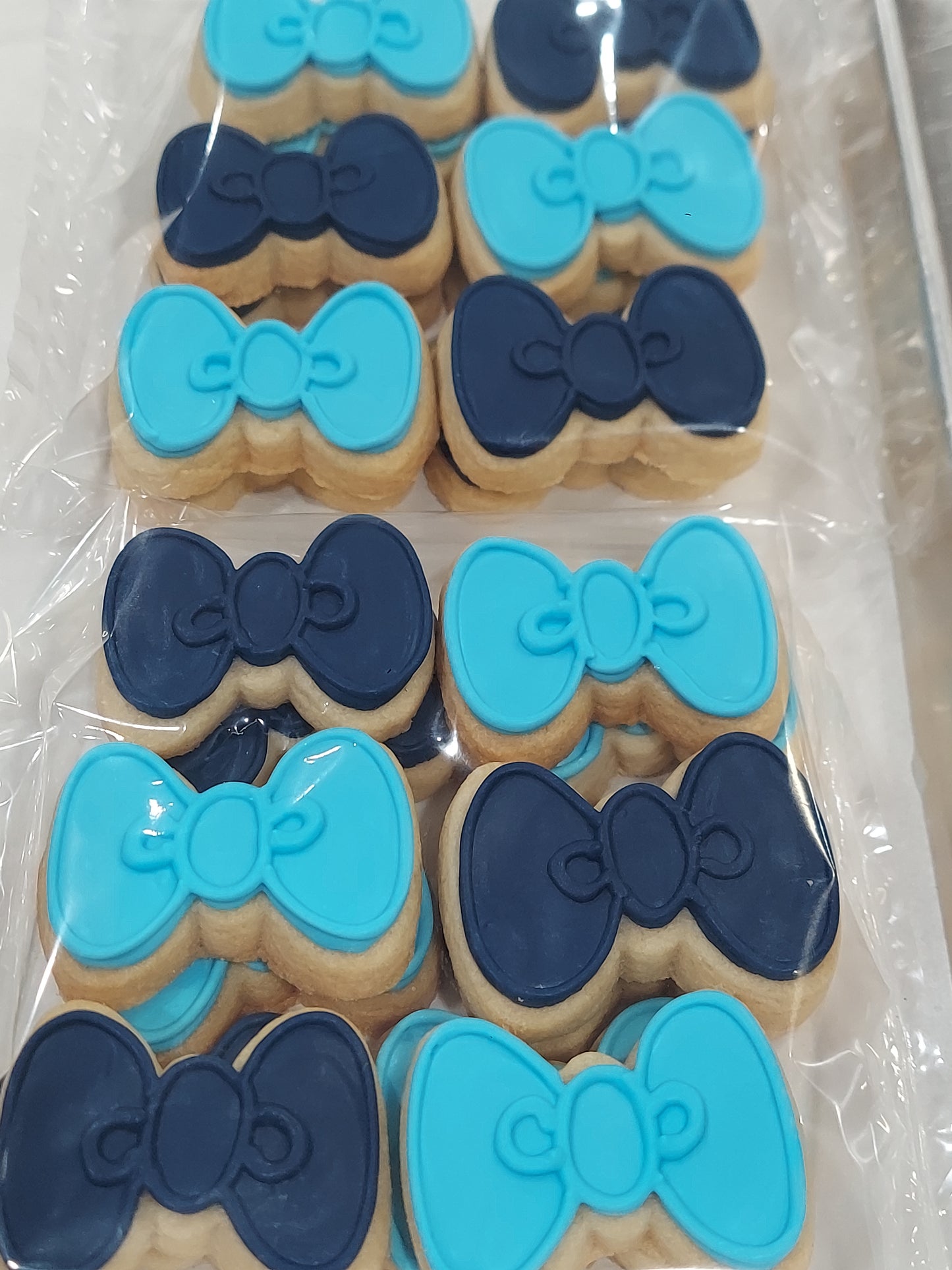 Mini Bow Cookies (2 dozen)