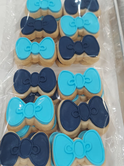 Mini Bow Cookies (2 dozen)