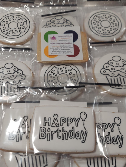 Paint-Your-Own Father's Day Cookies (1 Dozen)