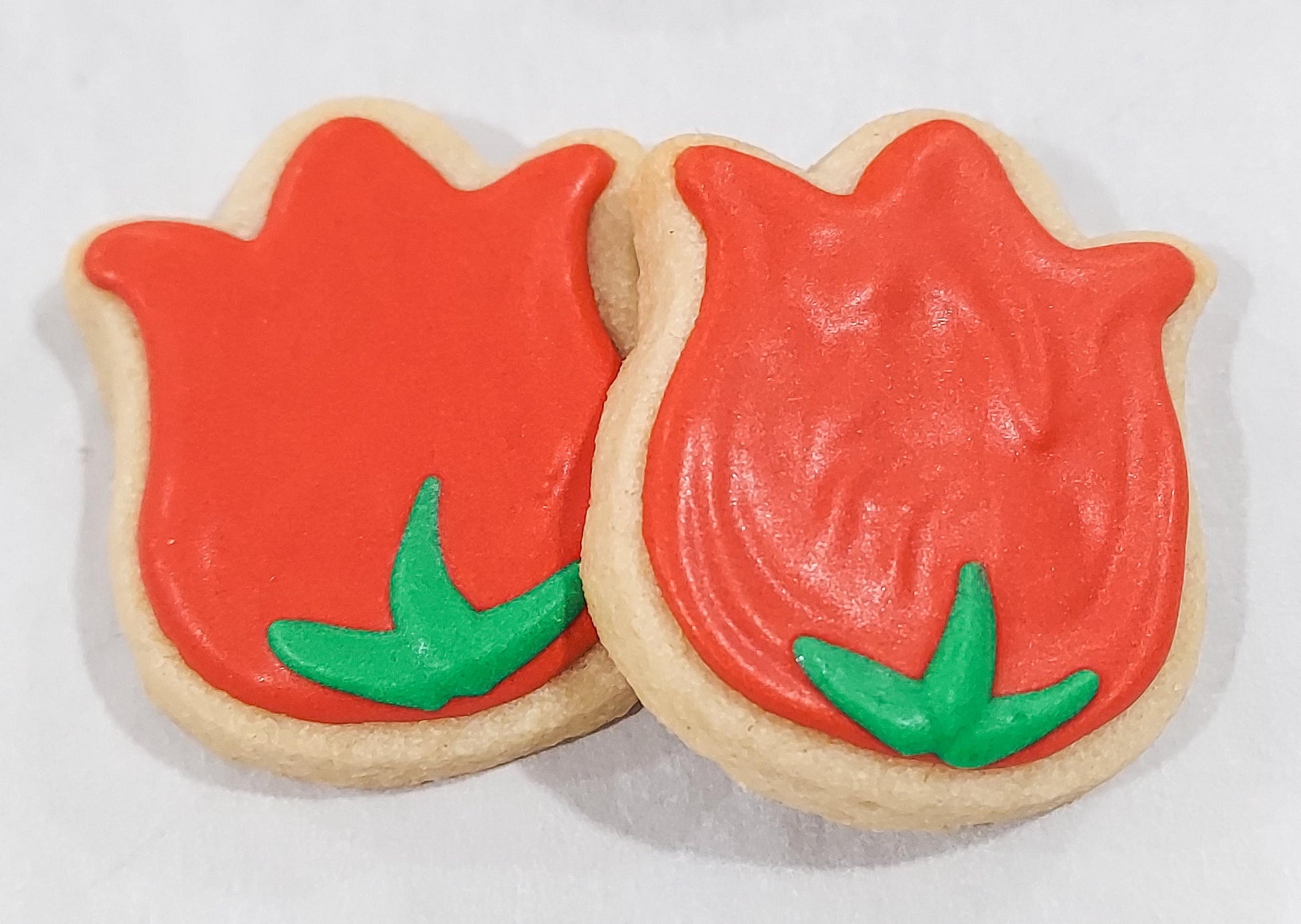 Mini Tulip Flower Cookies (2 dozen)