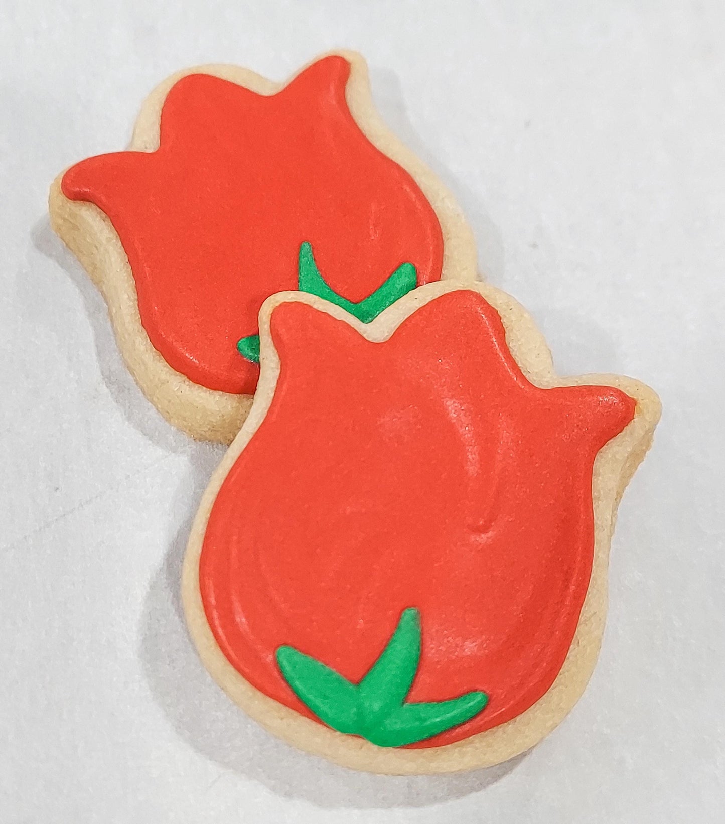 Mini Tulip Flower Cookies (2 dozen)