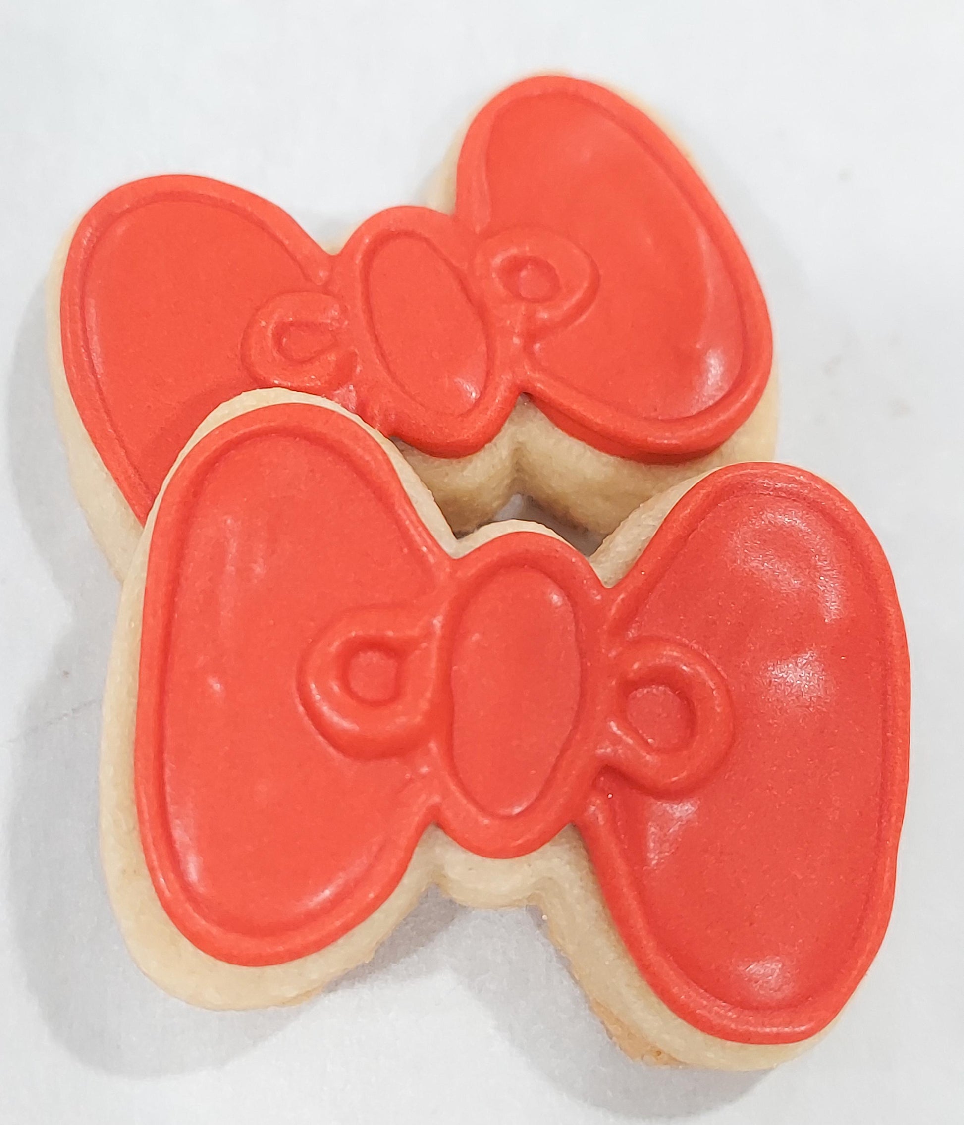 Mini Bow Cookies (2 dozen)