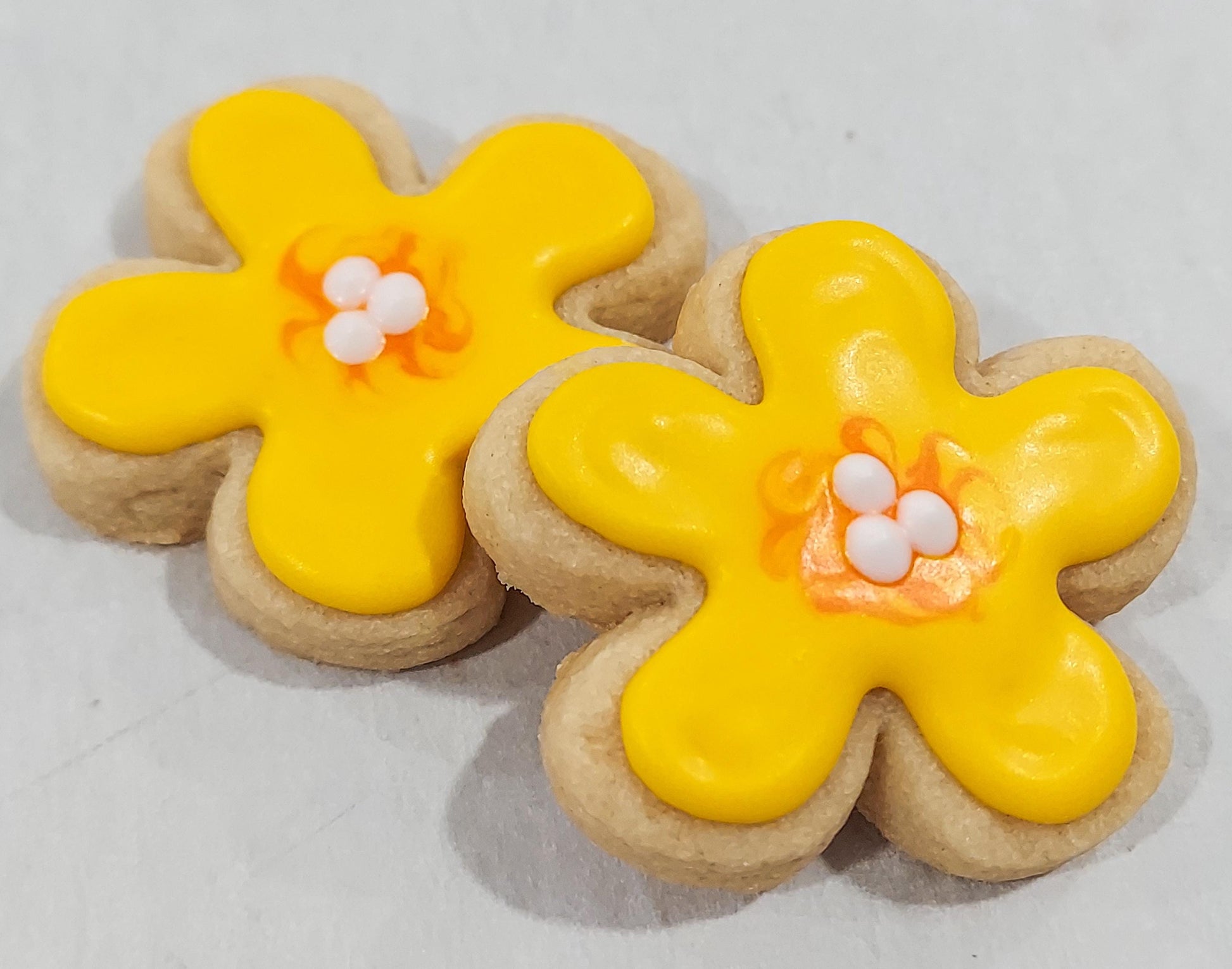 Mini Tropical Flower Cookies (2 dozen)
