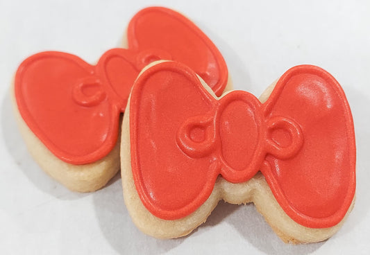 Mini Bow Cookies (2 dozen)