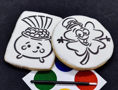 Paint-Your-Own St. Patrick's Day Cookies (1 Dozen)