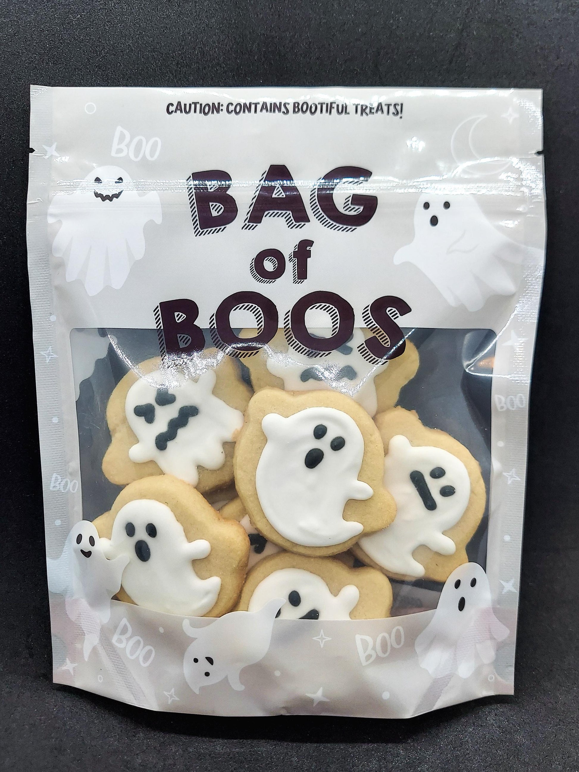 Bag of Boos Ghost Cookie Bag