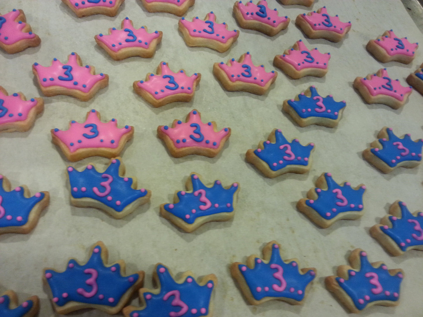 Mini Crown Cookies (3 dozen)