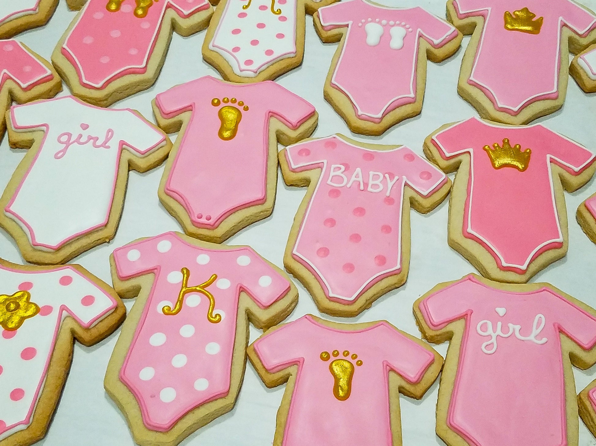 Baby Onesie Cookies (1 dozen)
