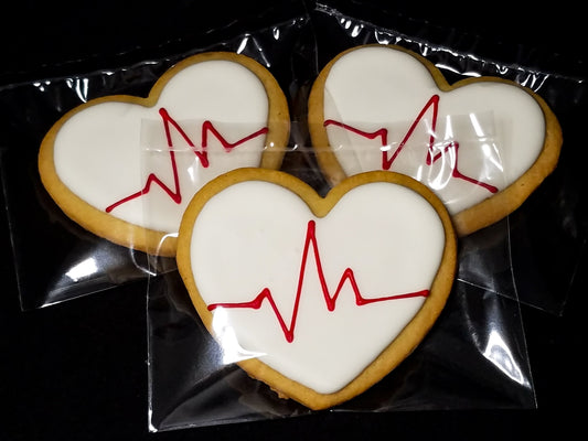 Heartbeat Heart Cookies (1 dozen)