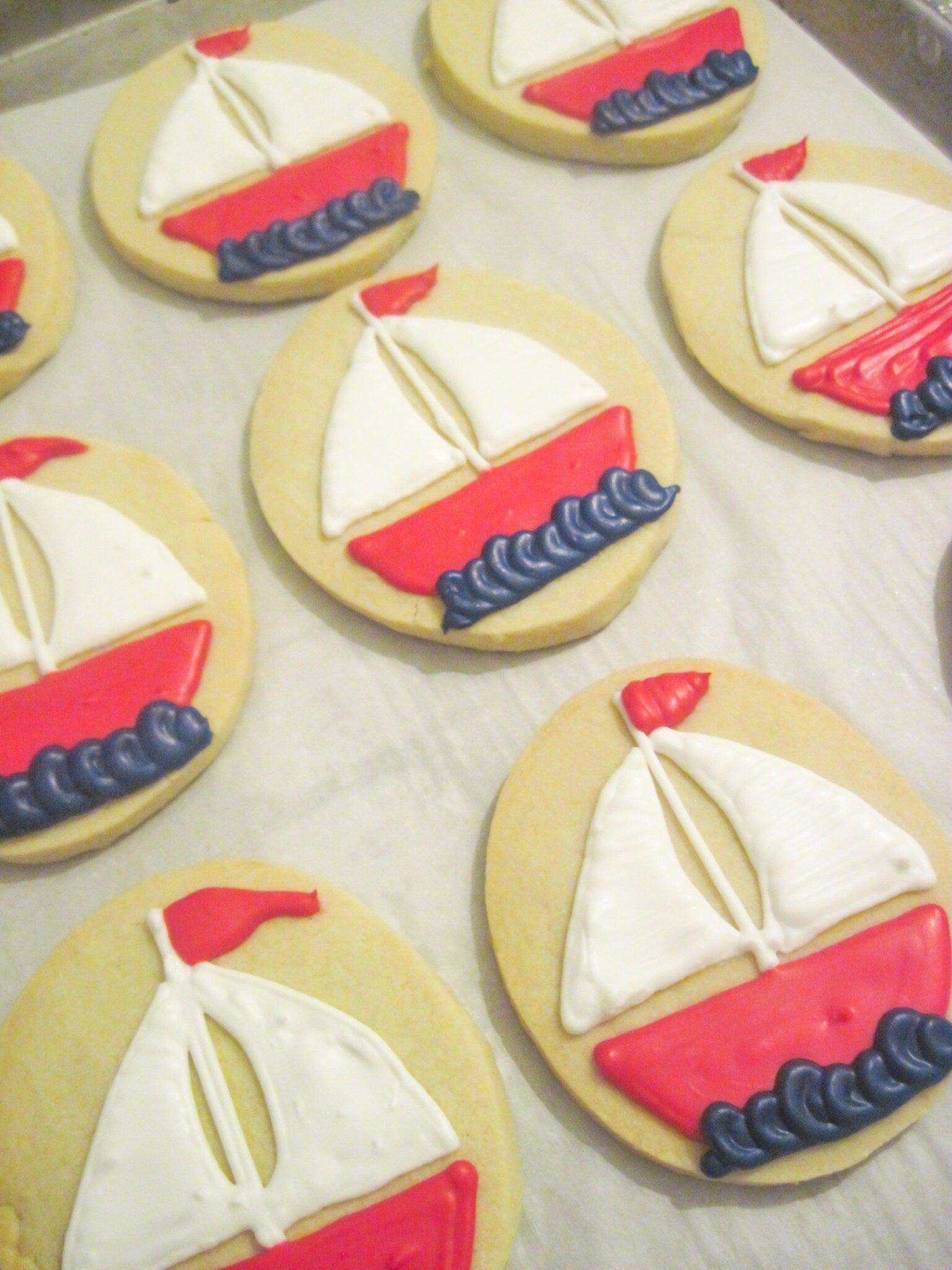 Sailboat Cookies (1 dozen)