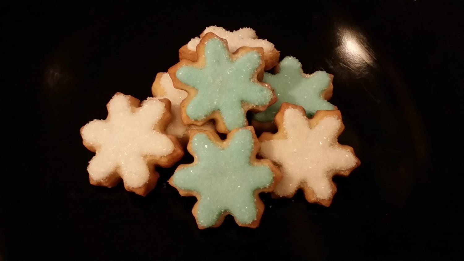 Mini Snowflake Cookies (4 dozen)