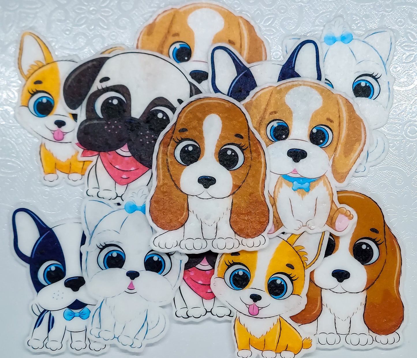 Edible Cupcake Toppers (Puppies #1)