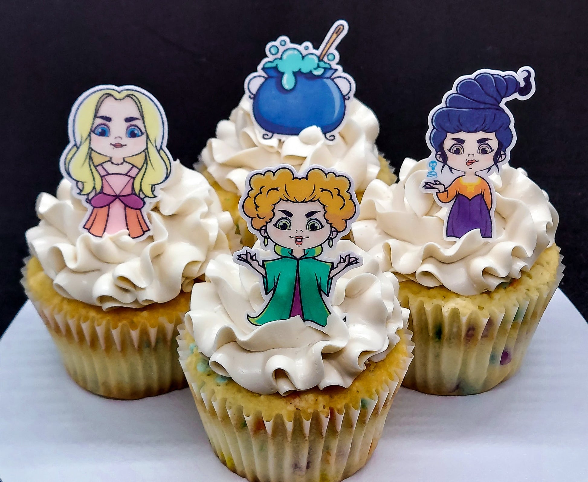 Edible Cupcake Toppers (Horror Villains #1)