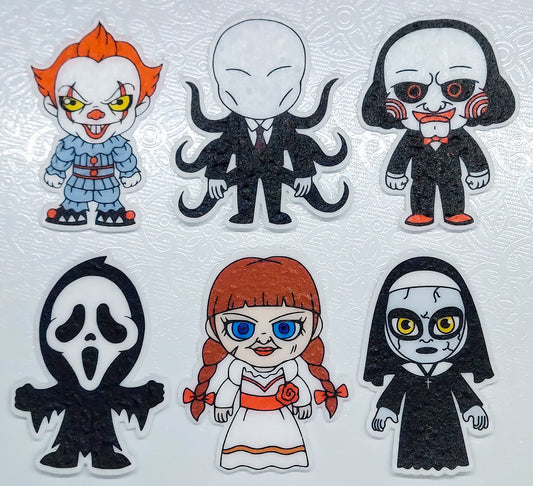 Edible Cupcake Toppers (Horror Villains #2)