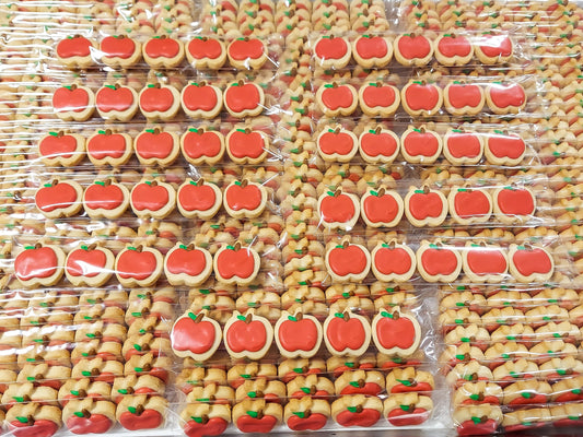Mini Apple Cookies (5 in a Bag)