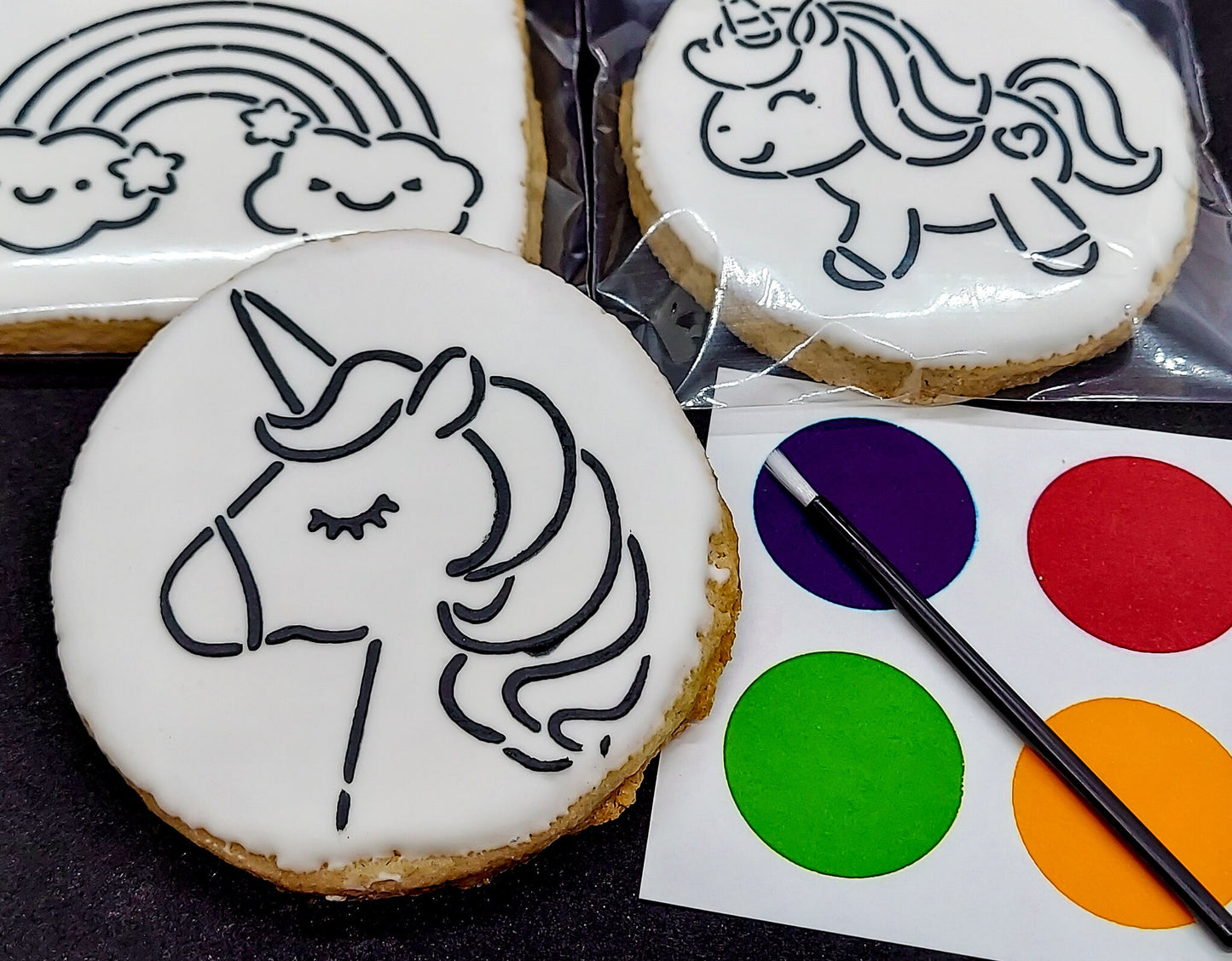 Paint-Your-Own Unicorn Cookies (1 Dozen)