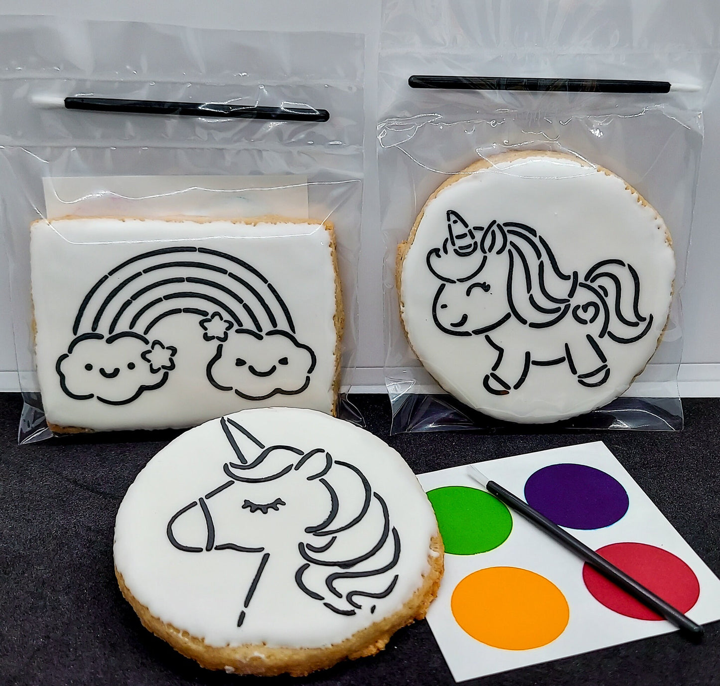 Paint-Your-Own Unicorn Cookies (1 Dozen)