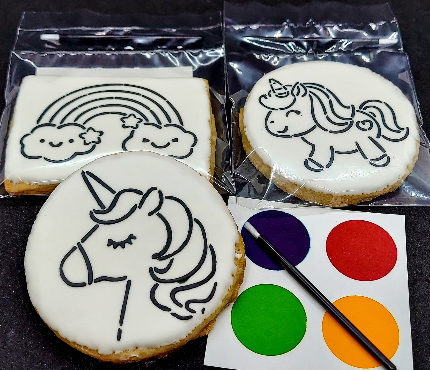 Paint-Your-Own Unicorn Cookies (1 Dozen)