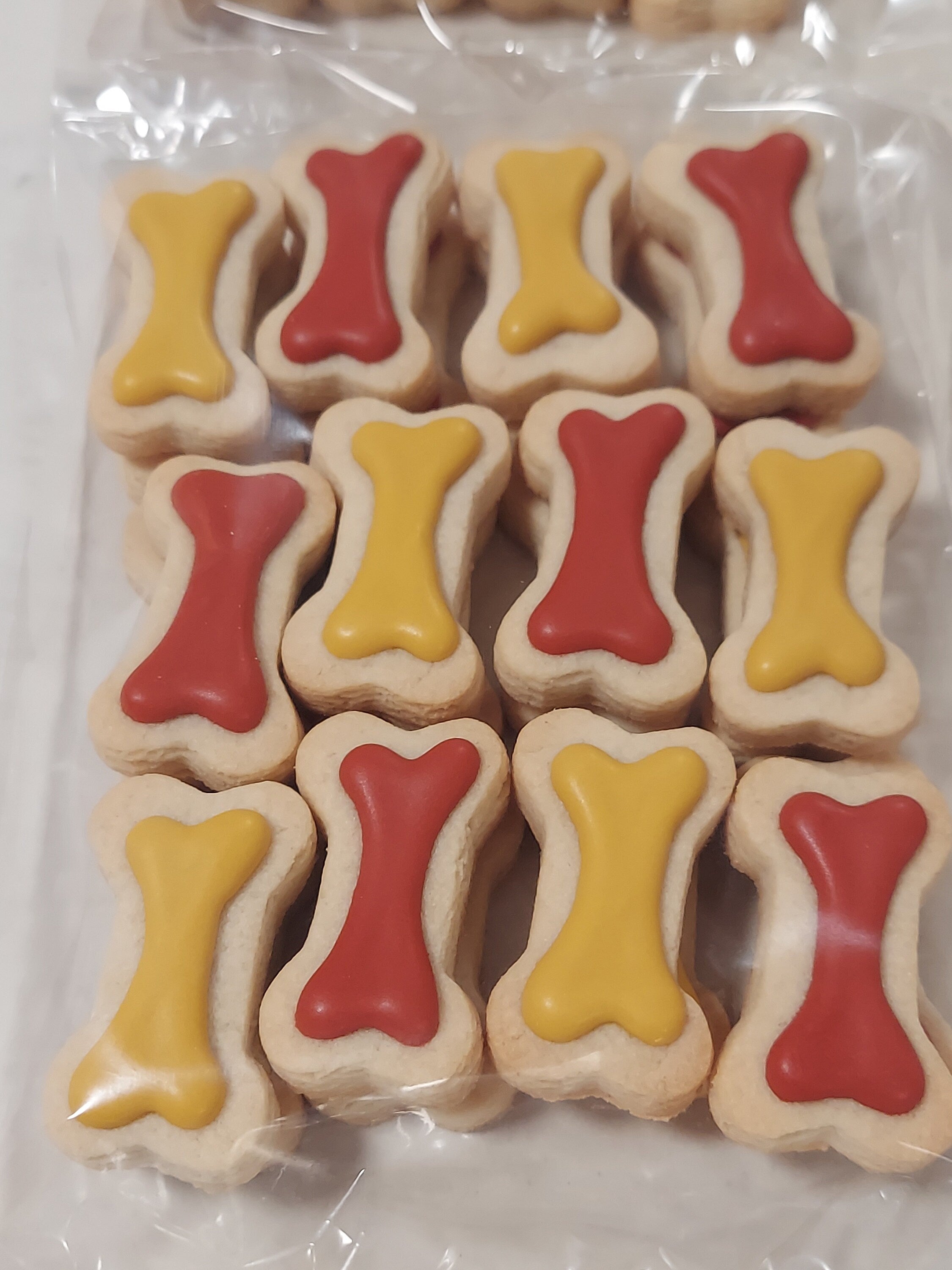 Dog bone sales shaped cookies