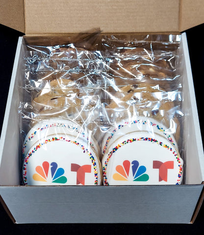 Logo Cookie Gift Box - 1 Dz Cookies (10 Boxes)
