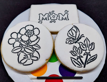 Paint-Your-Own Mother's Day Cookies (1 Dozen)