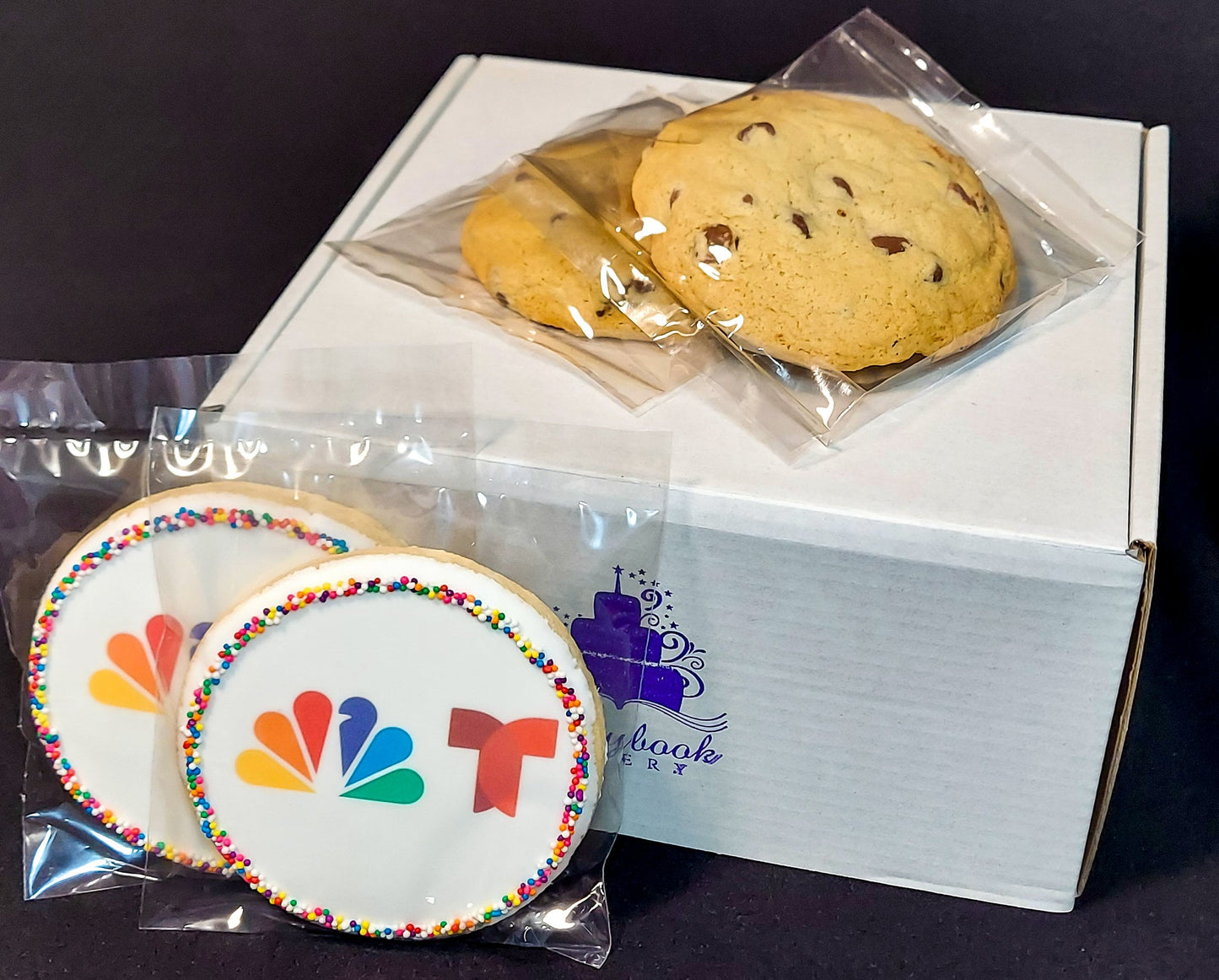 Logo Cookie Gift Box - 1 Dz Cookies (10 Boxes)