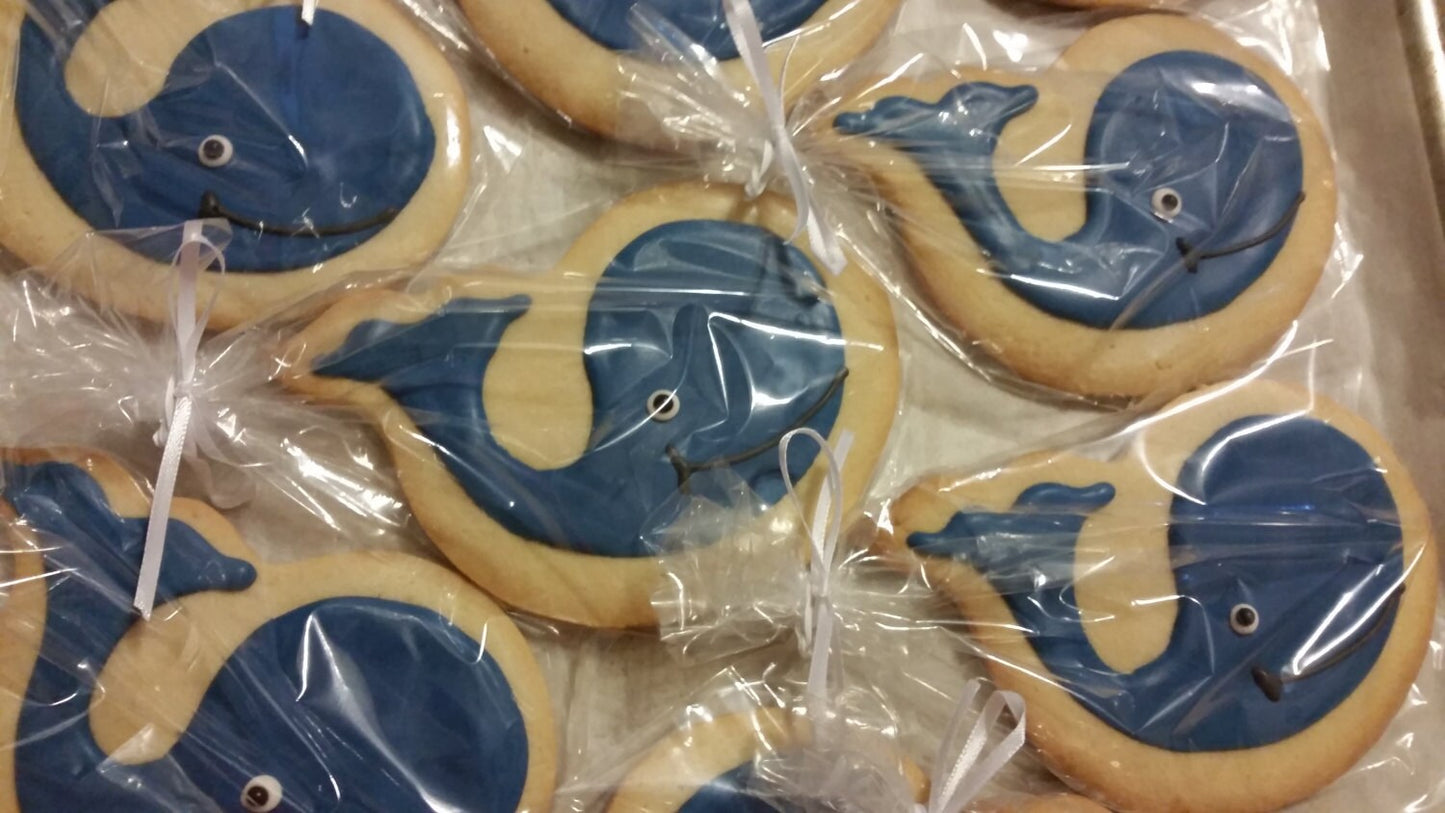 Whale Cookies (1 dozen)